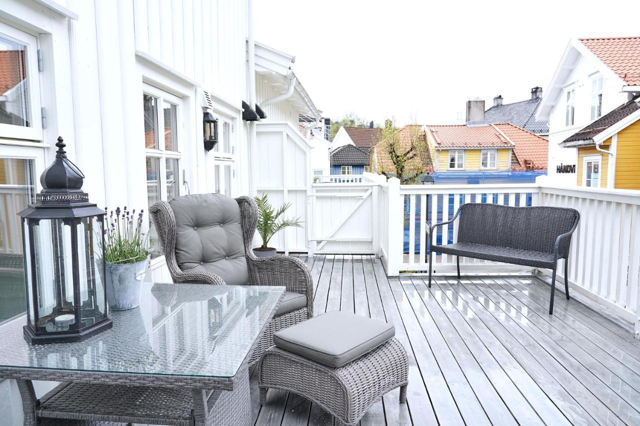 Victoriagarden- Losji Hotel Grimstad  Exterior foto